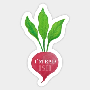 I'm Radish Sticker